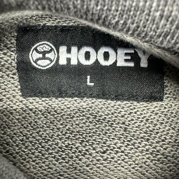 Hooey Gray Paisley Hoodie - Picture 3 of 9